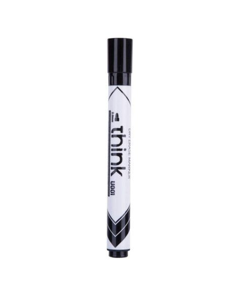 DLEU00120-12,Marker whiteboard negru 2mm Deli - Set 12