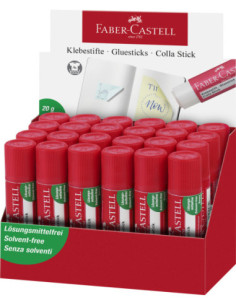 FC187483-24,Lipici stick 20g Faber-castell - Set 24 2
