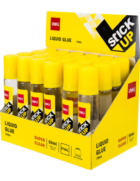 DLE7316A-50,Lipici lichid 50 ml Deli - Set 50