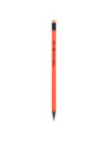 DLEU54600-12,Creion grafit cu guma fara lemn hb neon Deli - Set 12