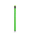 DLEU54600-12,Creion grafit cu guma fara lemn hb neon Deli - Set 12