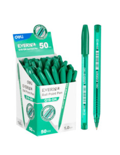 DLEQ19-GN-50,Pix unica folosinta 1mm q19 every verde Deli - Set 50 2