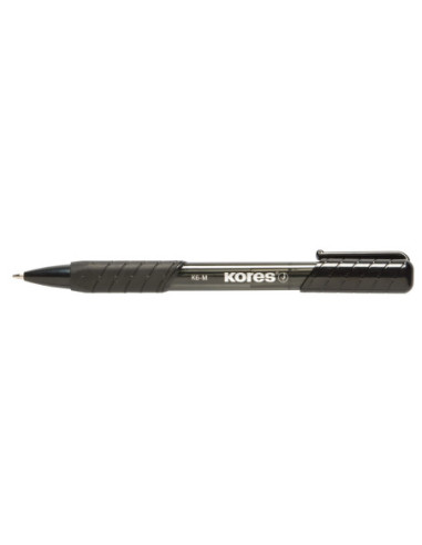 KO38621-12,Pix cu mecanism negru k6 0.7mm Kores - Set 12