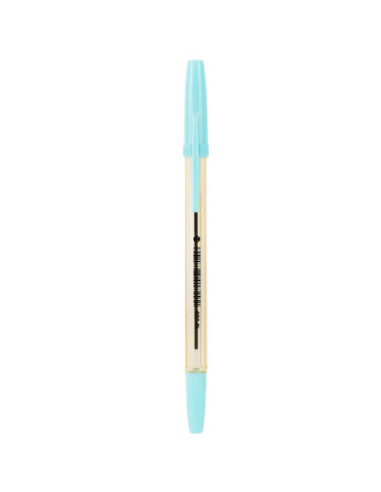 DLEQ6C-BL-50,Pix unica folosinta 0.7mm pastel albastru Deli - Set 50