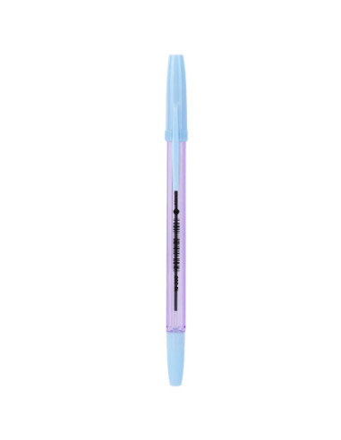DLEQ6C-BL-50,Pix unica folosinta 0.7mm pastel albastru Deli - Set 50