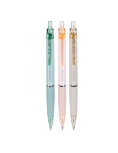 DLEU745-36,Creion mecanic 0.5mm linfini culori macarons Deli - Set 36