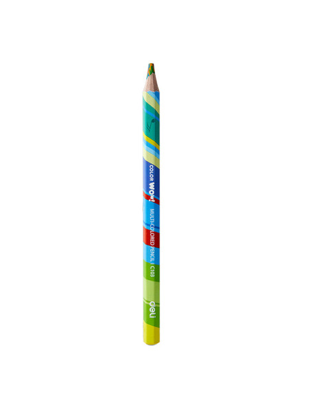 DLEC103-8,Creion colorat multicolor jumbo Deli - Set 8