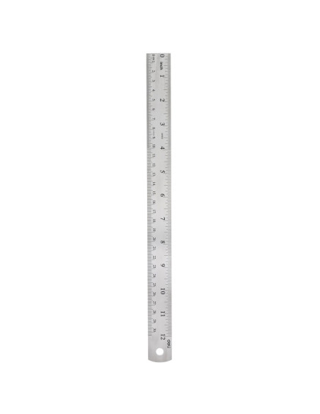 DLEC8463-A-20,Rigla metal 40cm Deli - Set 20