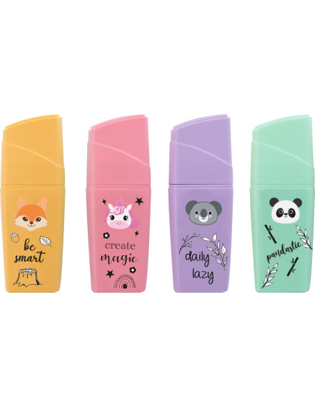 EF551415,Textmarker animale set 4 bucati Eberhard faber