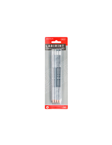 Creion negru cu radiera SET 4...