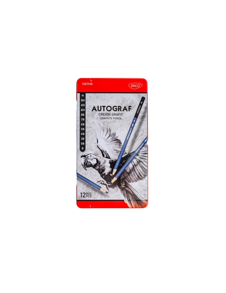Creion negru 6H...8B Autograf CG7312 DACO