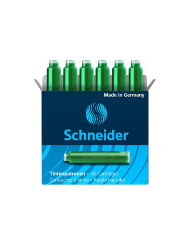 SD-2844/VERDE-50,Patron stilou Schneider 6/cutie VERDE - Set 50