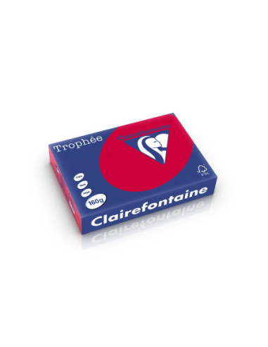 SD-HCO002/BORDO,Carton A4 160 g/mp color intens 250 file/top Clairefontaine BORDO