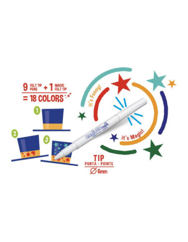 SD-SKR073,Carioca Color Change 10/set