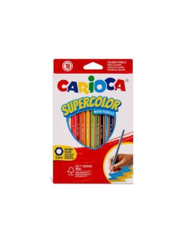 SD-SKR084,Creioane color Carioca 18/set