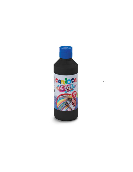 SD-SKP177/NEGRU,Acuarele acrilice tempera Carioca 250 ml NEGRU