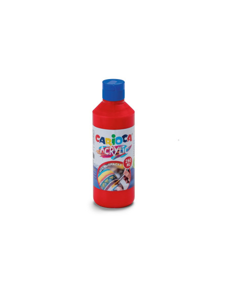 SD-SKP177/ROSU,Acuarele acrilice tempera Carioca 250 ml ROSU