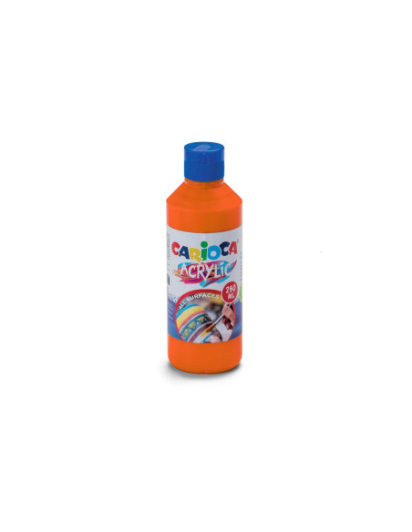 SD-SKP177/PORTOCALIU,Acuarele acrilice tempera Carioca 250 ml PORTOCALIU