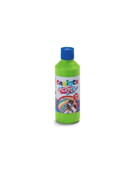 SD-SKP177/VERDE,Acuarele acrilice tempera Carioca 250 ml VERDE