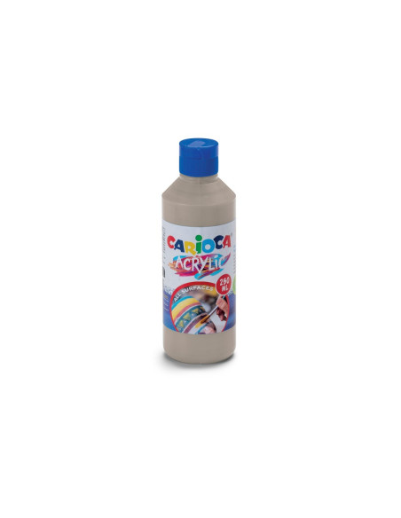 SD-SKP177/ARGINTIU,Acuarele acrilice tempera Carioca 250 ml ARGINTIU