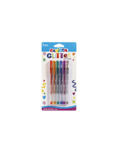 SD-PGE116,Pix cu gel Carioca Glitter 6 culori/set