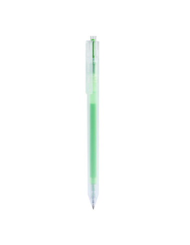 DLEG118-YG-12,Pix cu gel cu mecanism 0.5mm vernil Deli - Set 12