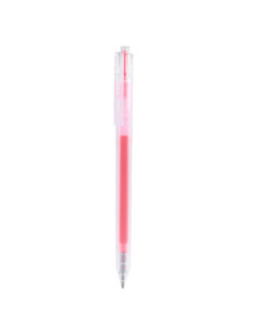 DLEG118-LP-12,Pix cu gel cu mecanism 0.5mm roz deschis Deli - Set 12