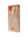 DLEG118-LR-12,Pix cu gel cu mecanism 0.5mm maro deschis Deli - Set 12