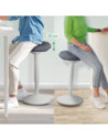 LZ65450085,Scaun ergonomic reglabil 57-82cm gri pastel Leitz