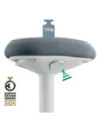 LZ65450085,Scaun ergonomic reglabil 57-82cm gri pastel Leitz