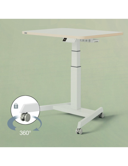 LZ65340001,Birou ergonomic electric ajustabil pe inaltime ergo Leitz