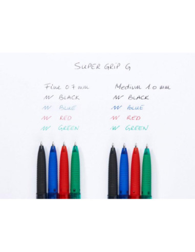 PBPSGGMV-12,Pix unica folosinta grip 1mm supergrip g violet Pilot - Set 12
