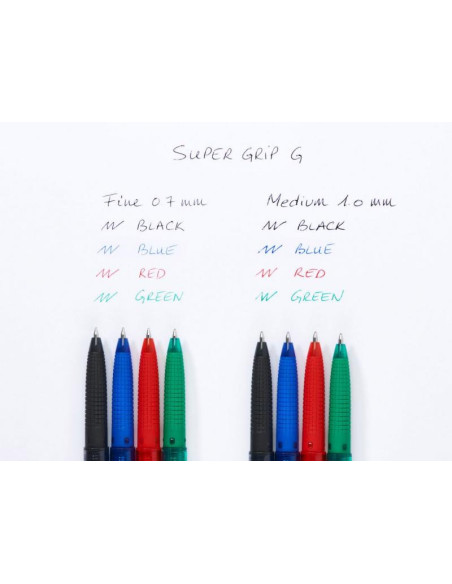 PBPSGGMV-12,Pix unica folosinta grip 1mm supergrip g violet Pilot - Set 12