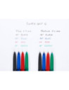 PBPSGGMV-12,Pix unica folosinta grip 1mm supergrip g violet Pilot - Set 12