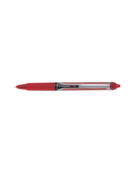 PBXRTV5R-10,Roller 0.5mm v5 rosu hi-tecpoint retractabil Pilot - Set 10