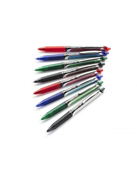 PBXRTV5R-10,Roller 0.5mm v5 rosu hi-tecpoint retractabil Pilot - Set 10