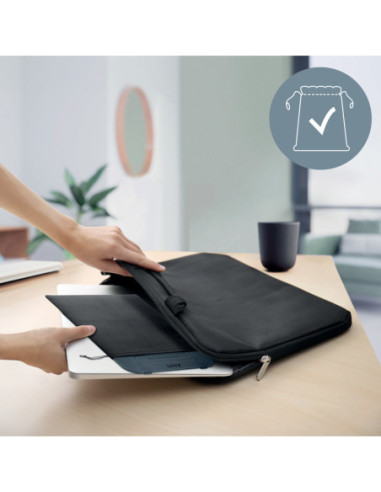 LZ63460089,Suport ergonomic pentru laptop ajustabil gri carbune slim Leitz