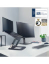 LZ64240089,Suport ergonomic pentru laptop ajustabil gri carbune Leitz