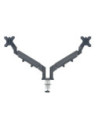 LZ65370089,Suport monitor 2 brate gri carbune Leitz