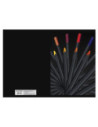 LE-A460D01-5,Caiet a4 60 file dictando - Set 5