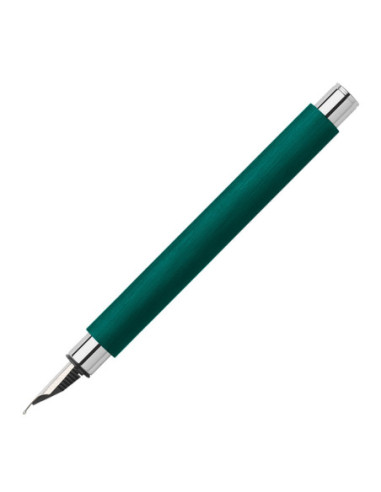 FC147161,Stilou ambition precious resin verde soft f Faber-castell