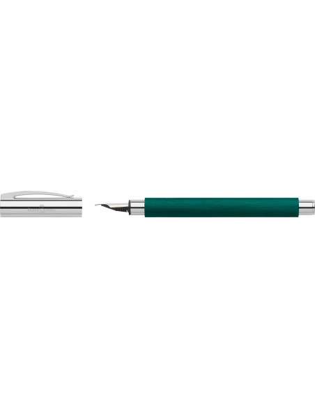 FC147161,Stilou ambition precious resin verde soft f Faber-castell
