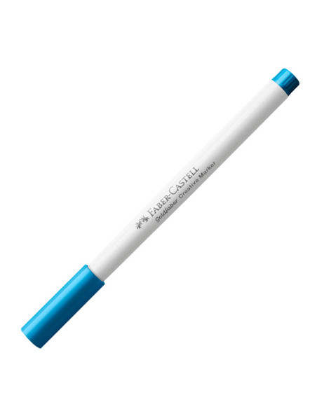 FC161043-10,Marker creativ goldfaber albastru ocean 543 b Faber-castell - Set 10