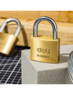 DLEDL508905,Lacat alama 40mm Deli 2