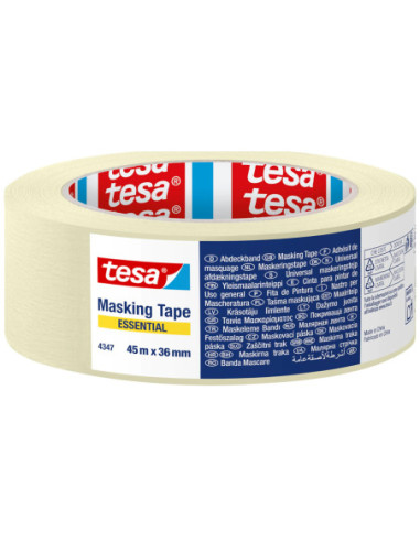 TS434708-8,Banda adeziva mascare hartie 45m*36mm Tesa - Set 8