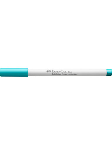 FC161056-10,Marker creativ goldfaber albastru caraibe 556 b Faber-castell - Set 10