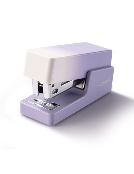 DLENS083AV,Capsator 12 coli 24/6 mini nusign violet Deli