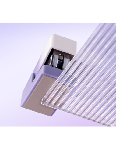 DLENS083AV,Capsator 12 coli 24/6 mini nusign violet Deli