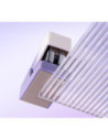 DLENS083AV,Capsator 12 coli 24/6 mini nusign violet Deli
