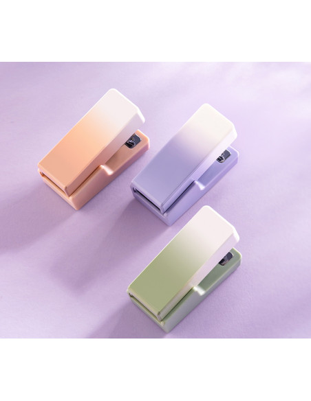 DLENS083AV,Capsator 12 coli 24/6 mini nusign violet Deli